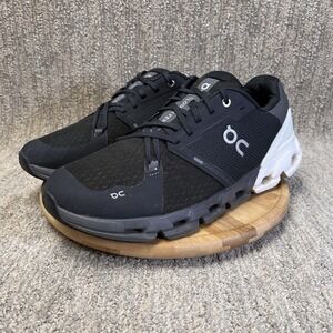 On Cloud Cloudflyer 4 Mens Size 11.5 Wide 2E Black White Running Shoes 81.98664